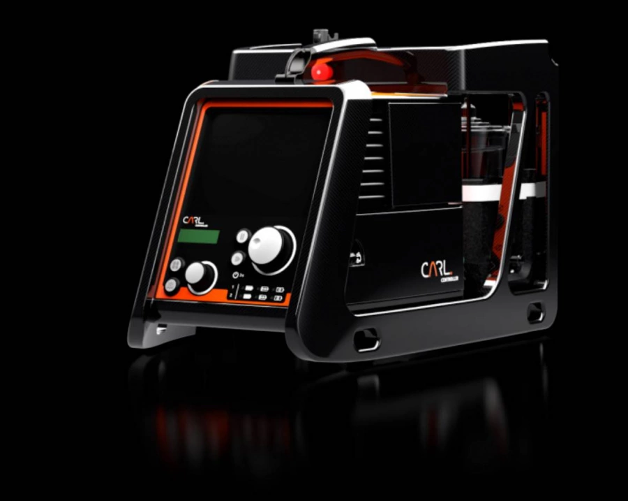 CARL Controller Side View Black Background